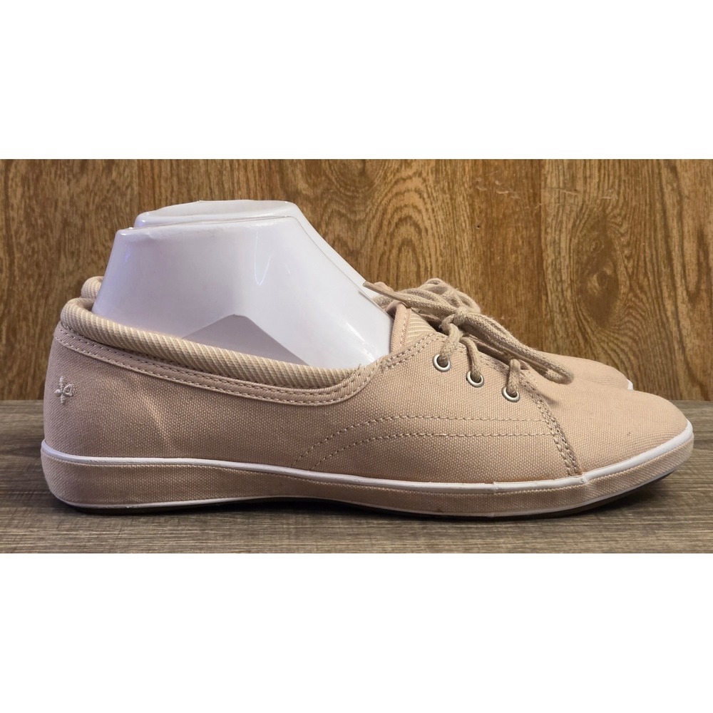 Grasshoppers Canvas Lace Up Shoes Womens Size 8.5 Tan